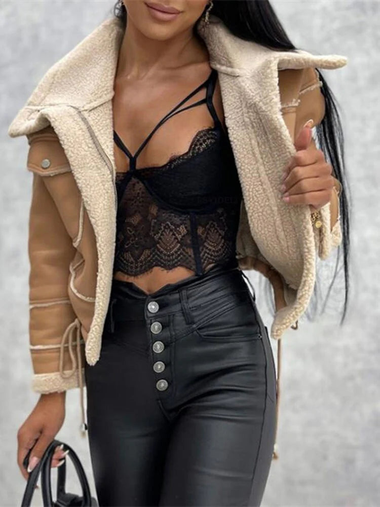 Anya - Blouson motard végétalien
