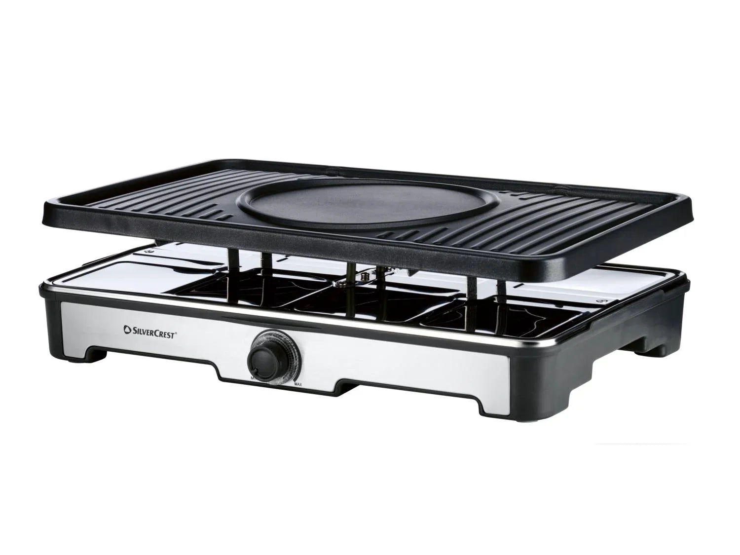 SILVERCREST Combinaison grill raclette et fondue Premium