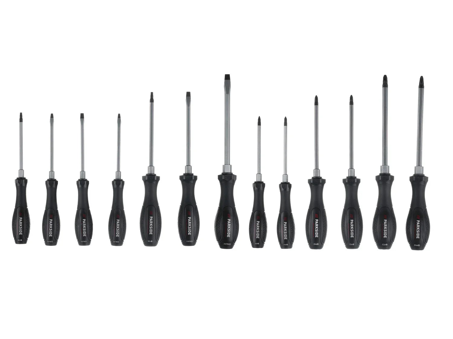 PARKSIDE PERFORMANCE Set de tournevis burin, 15 pices
