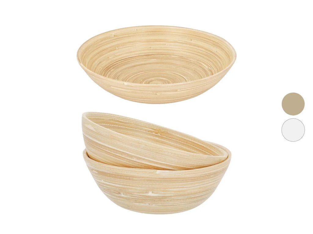 SILVERCREST Saladier ou Coupelles en bambou