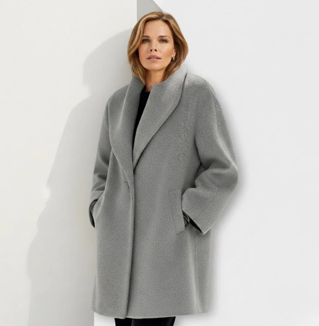 Élyane | Manteau cocon chic, chaleur douce & élégance naturelle