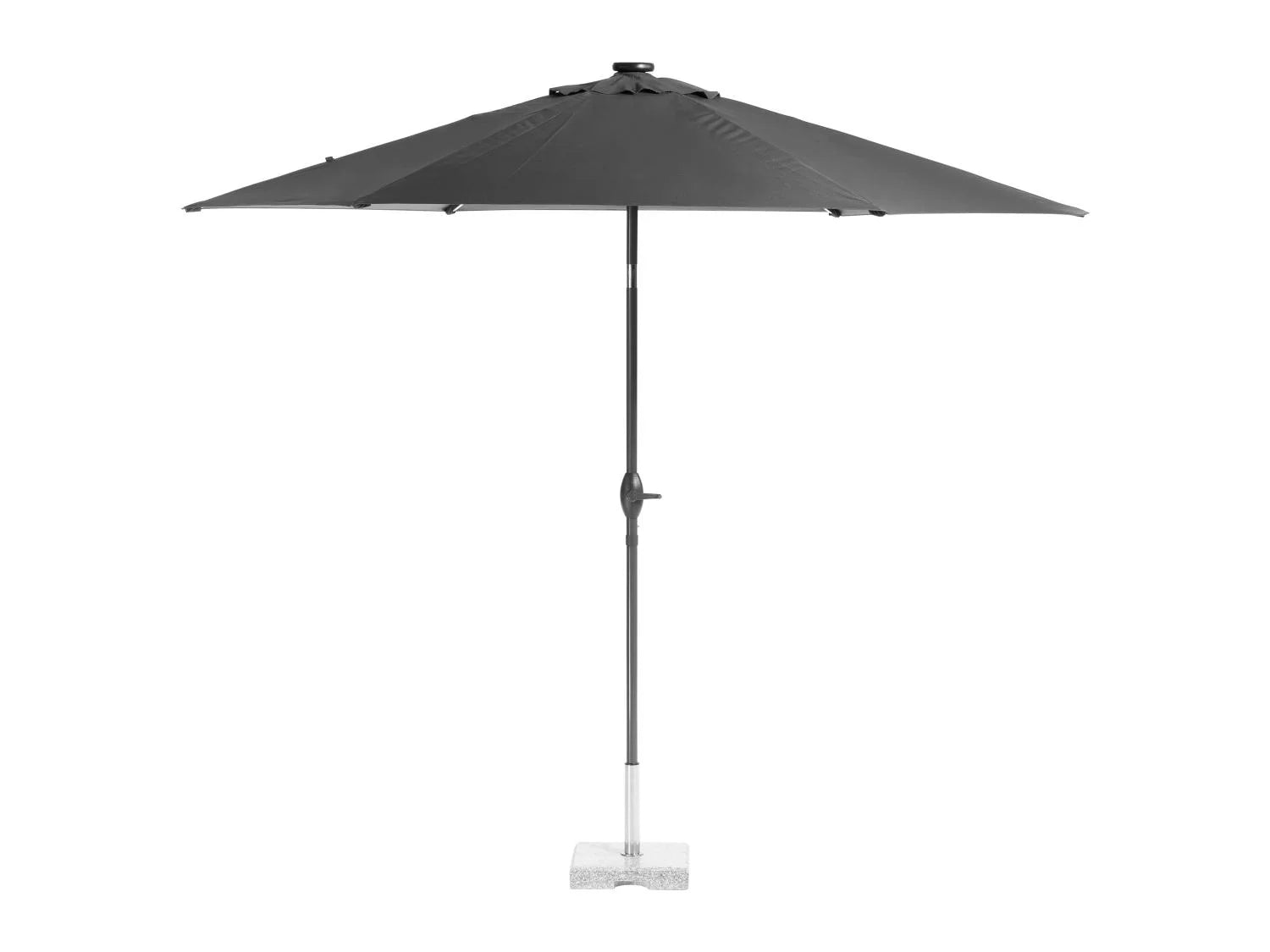LIVARNO home Parasol avec clairage solaire  LED