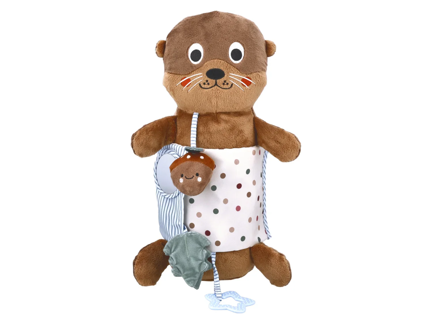 lupilu Peluche d'activits animal 4 en 1