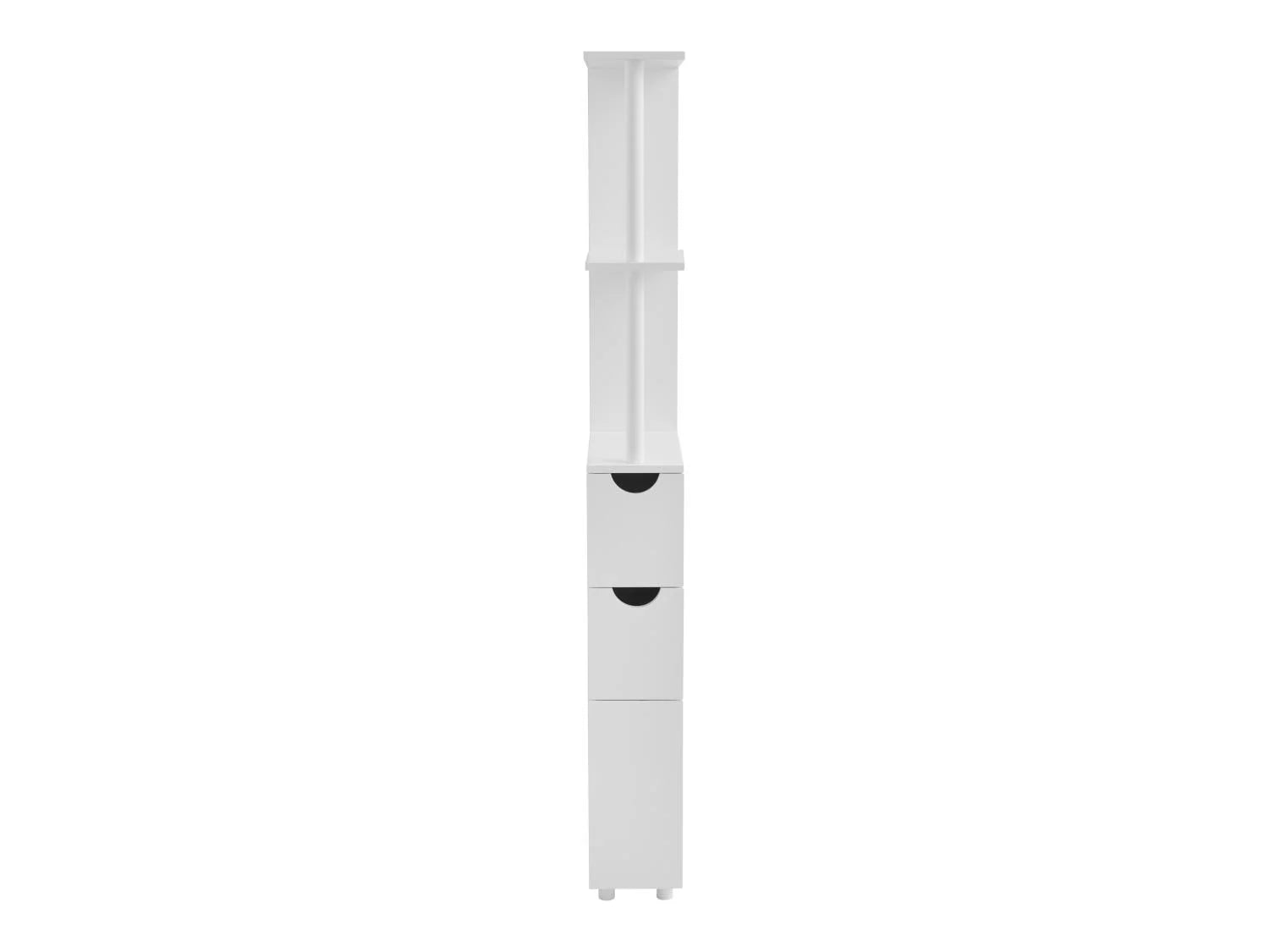 LIVARNO Meuble de rangement troit, 15,2 x 136,5 x 33 cm, blanc