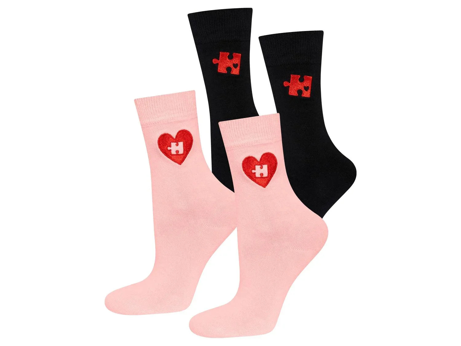 Soxo Lot de 2 paires de chaussettes femme