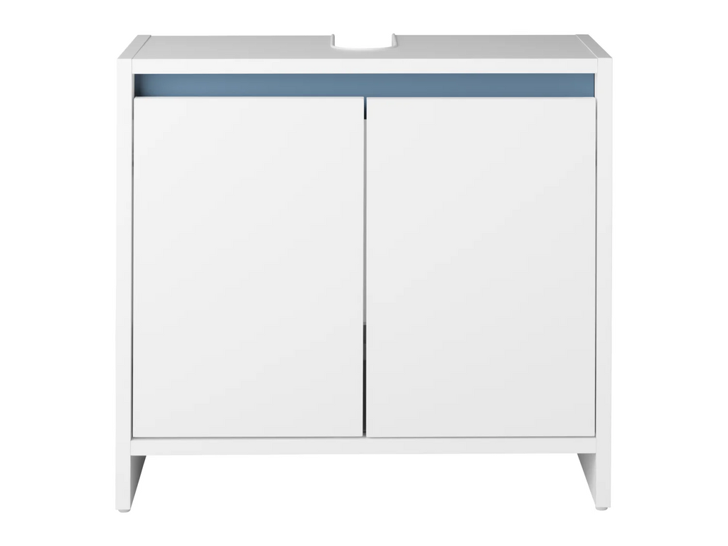LIVARNO home Meuble sous-vasque Oslo, 60 x 55 x 28 cm, blanc