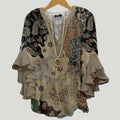 KORNELIA | Blouse élégante avec motifs