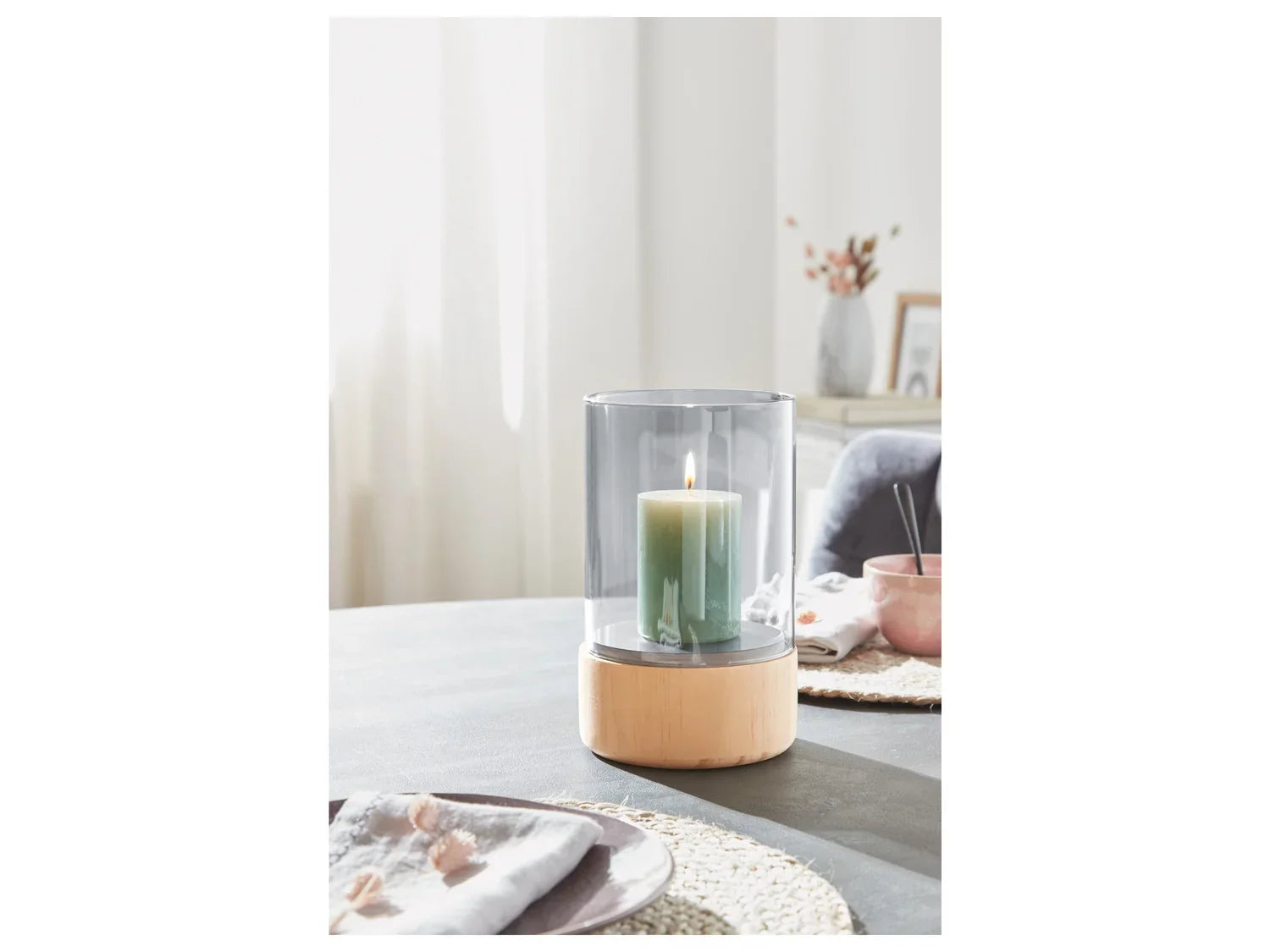 LIVARNO home Photophore en verre