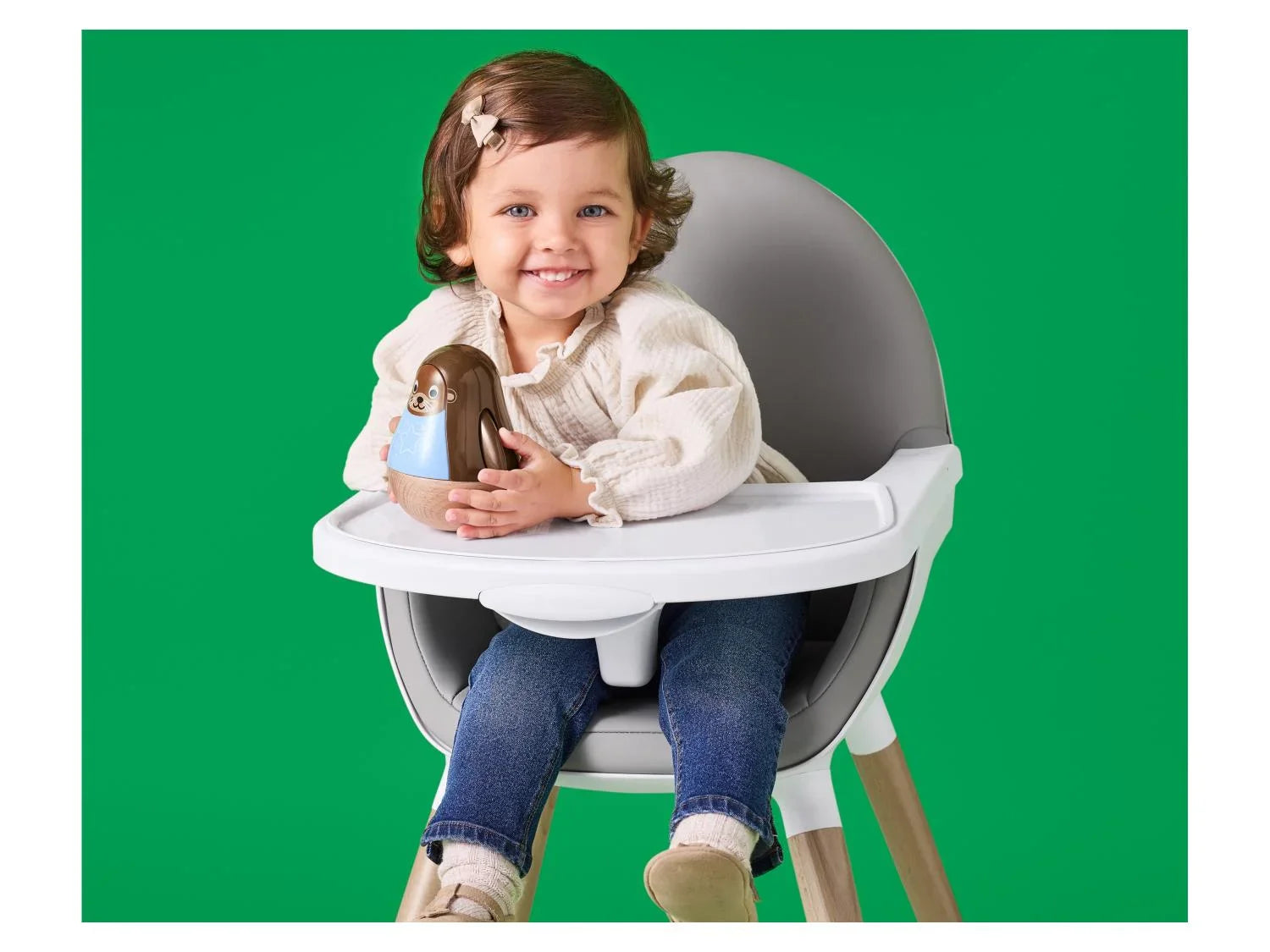 lupilu Jouet sonore en bois pour bb