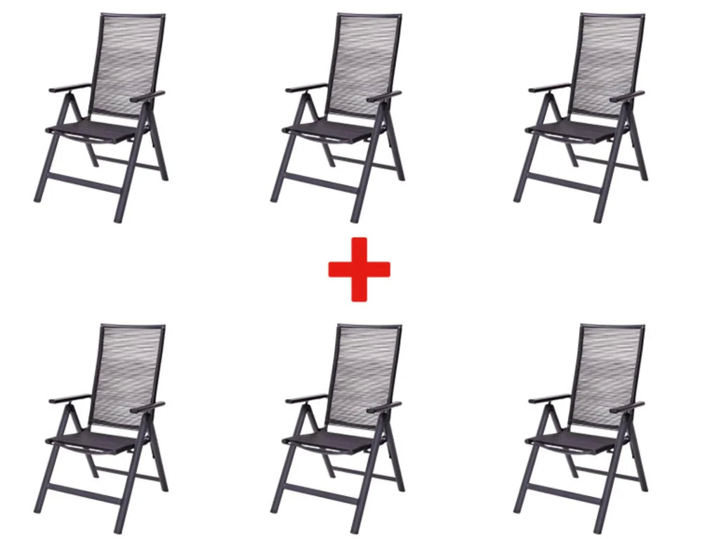 LIVARNO home Lot de 6 chaises hautes MIAMI
