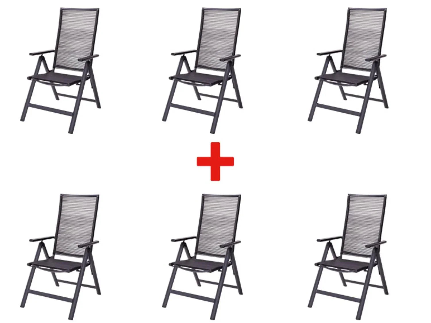 LIVARNO home Lot de 6 chaises hautes MIAMI