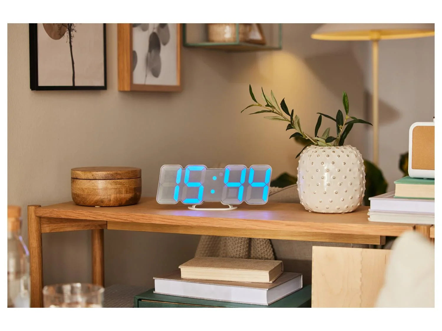 AURIOL Horloge murale et de table  LED