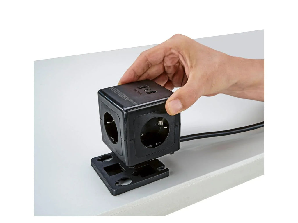 TRONIC Multiprise cube avec ports USB