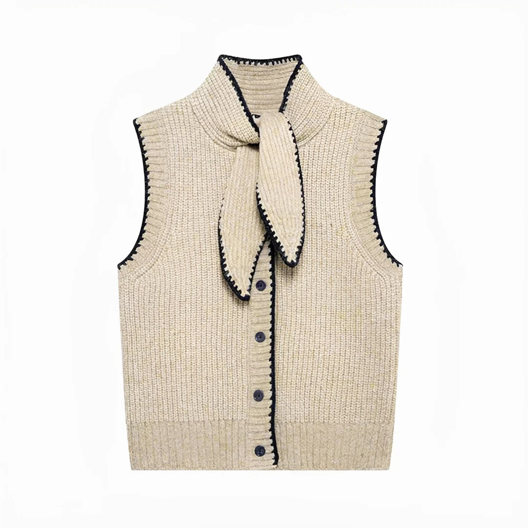 Dahlia - Blazer Chic avec Nœud