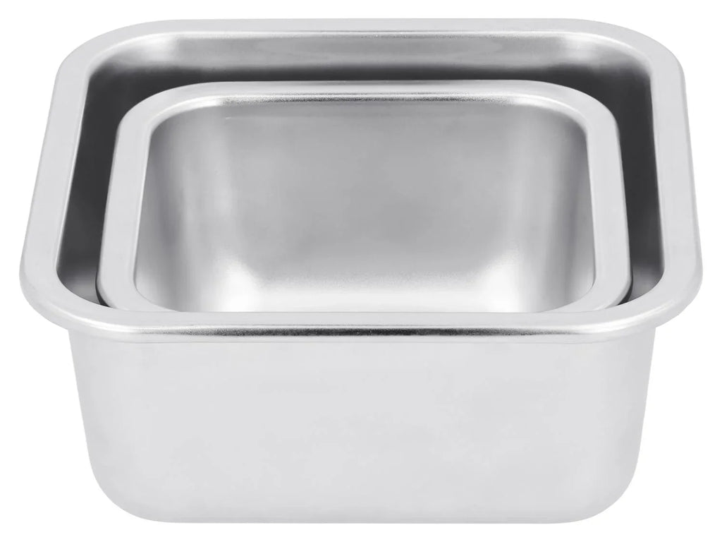 SILVERCREST Set de 2 botes de conservation en acier inoxydable