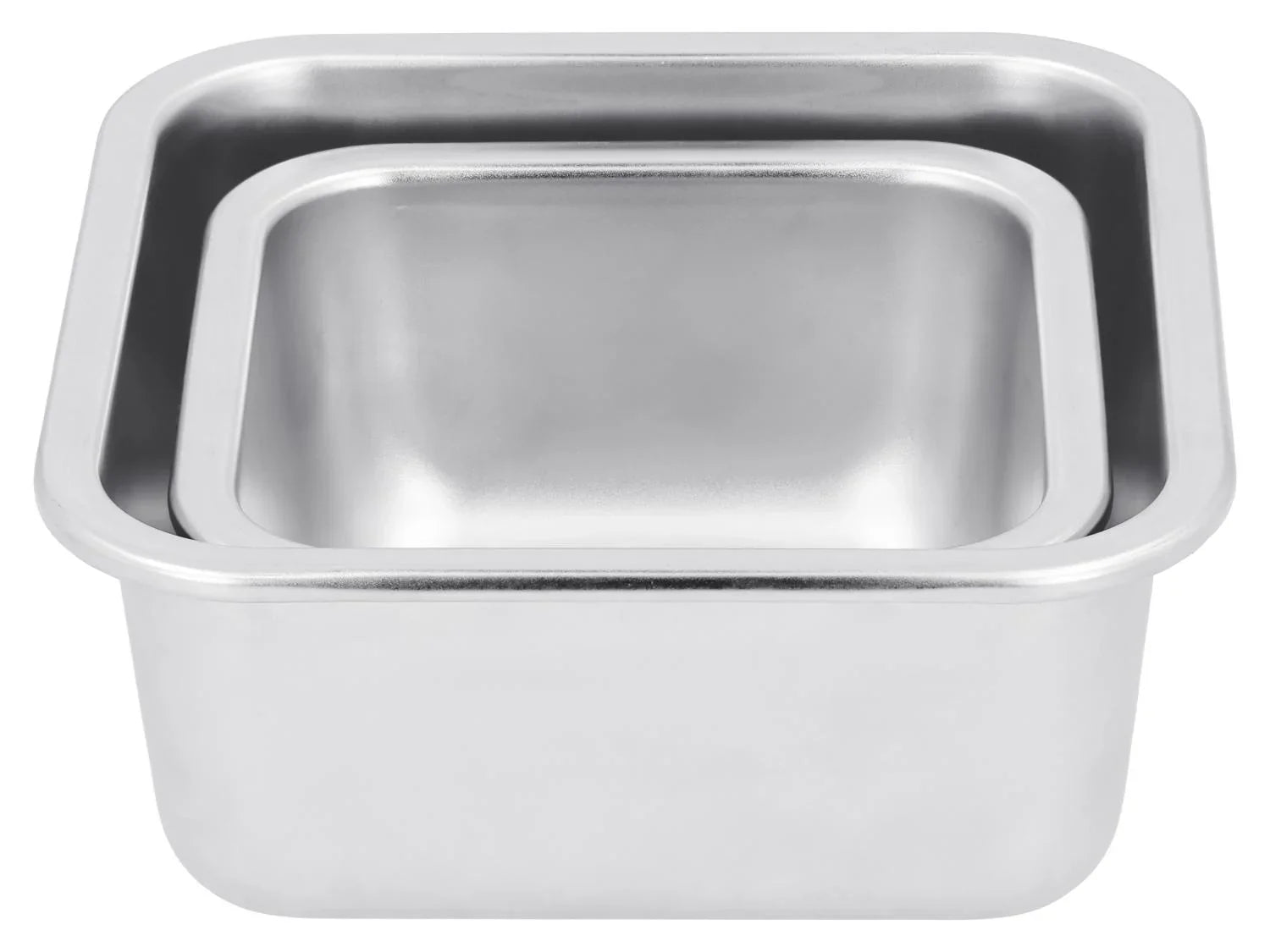 SILVERCREST Set de 2 botes de conservation en acier inoxydable