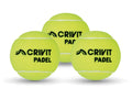 CRIVIT Lot de 3 balles de padel