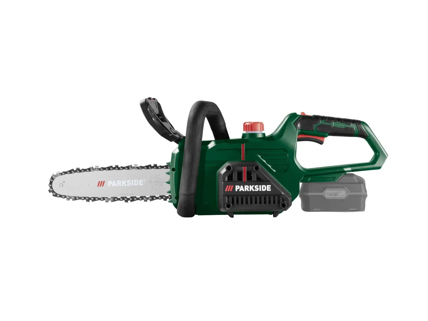 PARKSIDE Trononneuse sans fil + chargeur + batterie, 20 V