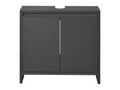 LIVARNO home Meuble sous-vasque Oslo, 60 x 55 x 28 cm, noir