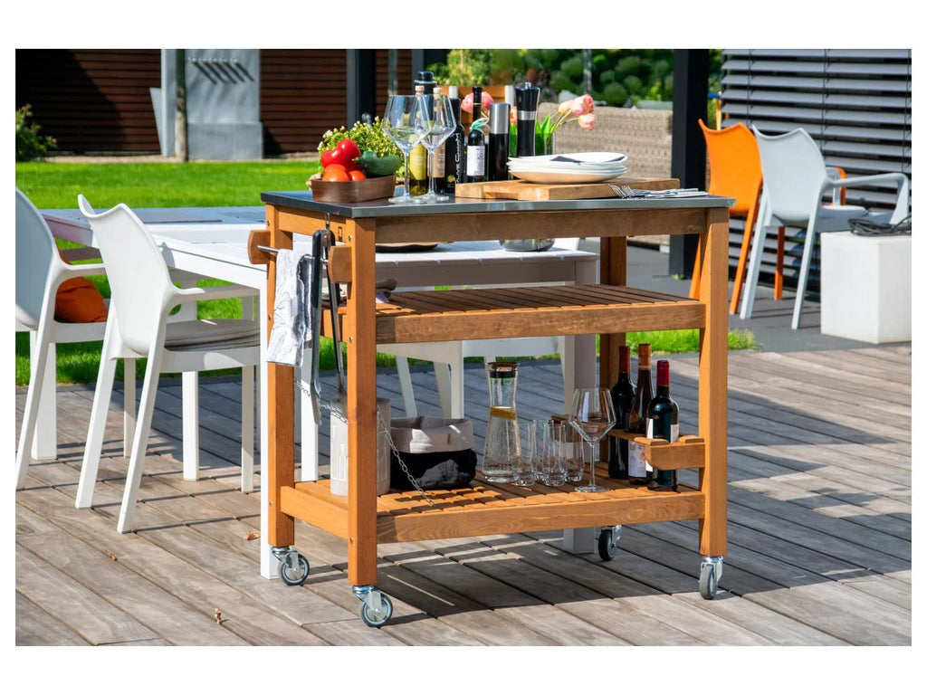 dobar Chariot de service pour barbecue