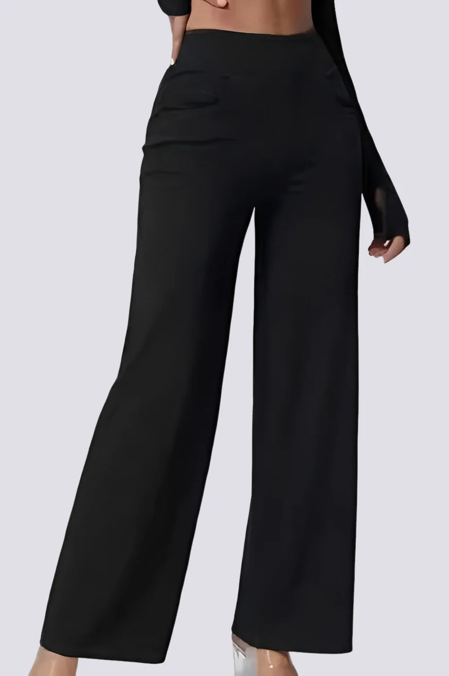 Carrie - Pantalon taille haute élégant