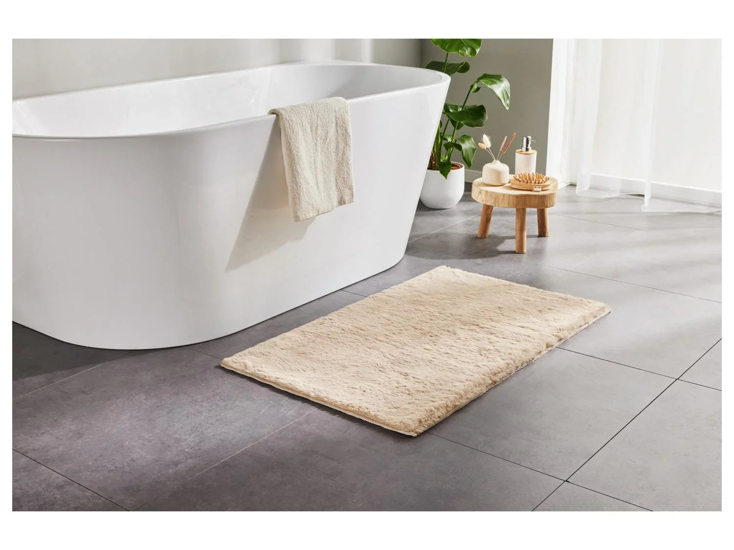 LIVARNO home Tapis de bain, 60 x 100 cm