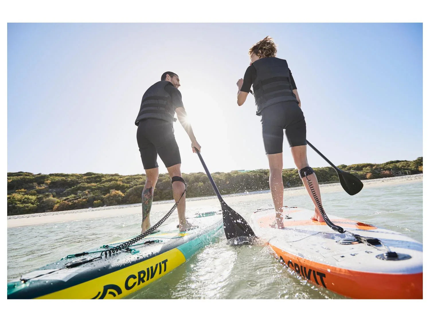 CRIVIT Stand up paddle gonflable polyvalent basic