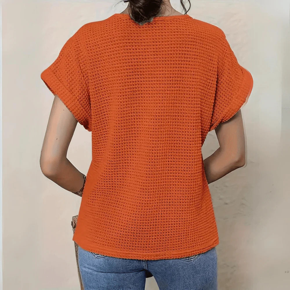 Karin - Blouse Élégante en Dentelle