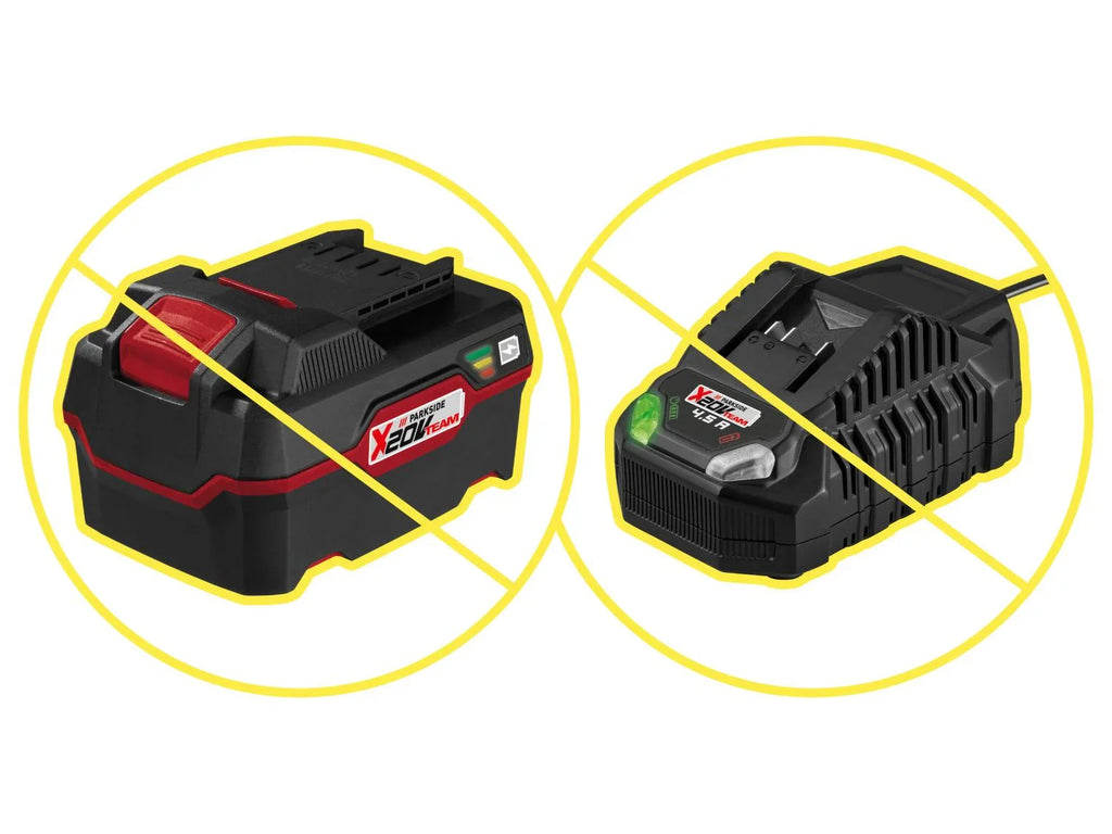 PARKSIDE PERFORMANCE Sac  dos pour batteries portables PPRA 20 B1, 20V / 40V