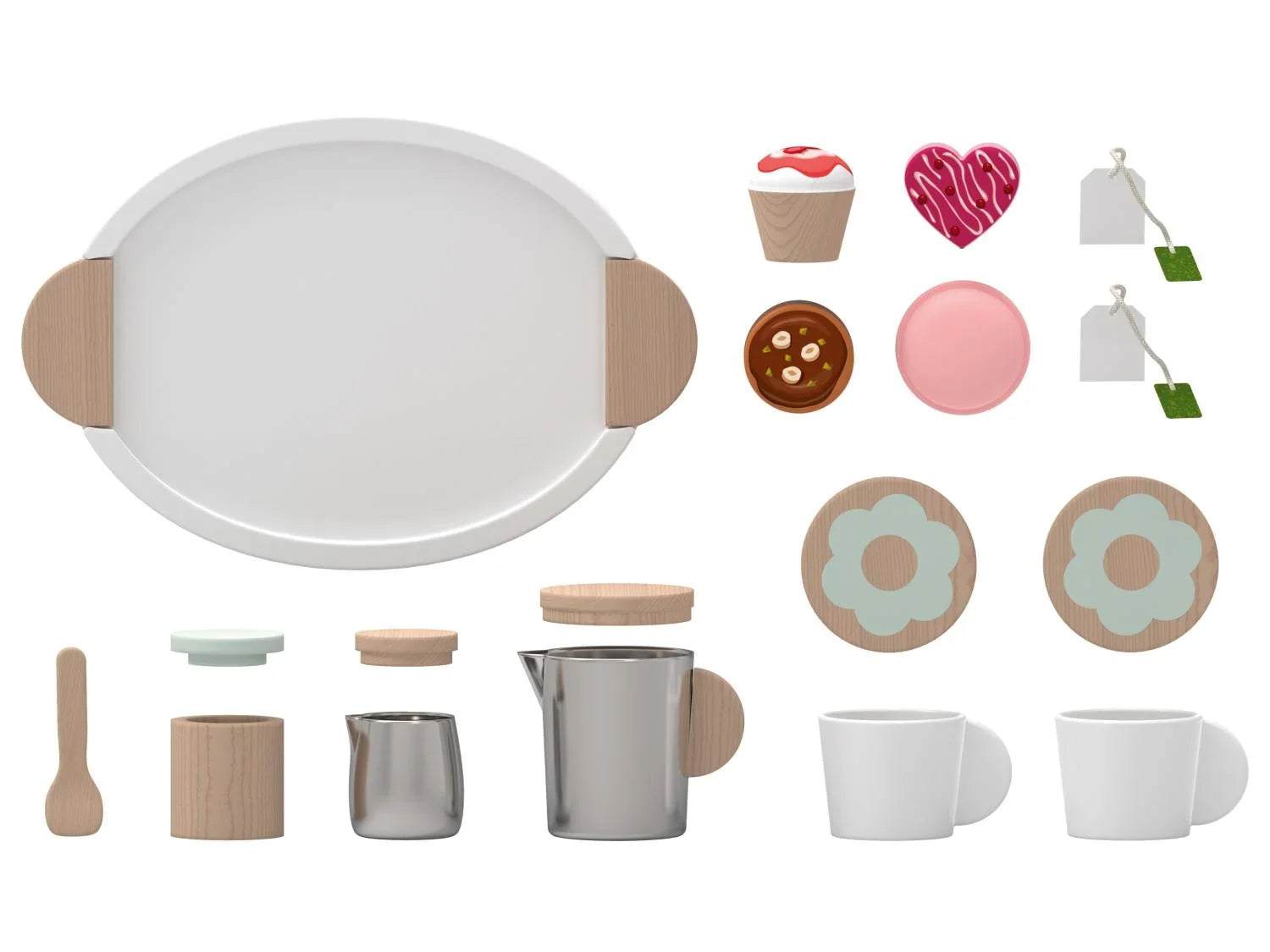 Playtive Set d'accessoires de cuisine en bois