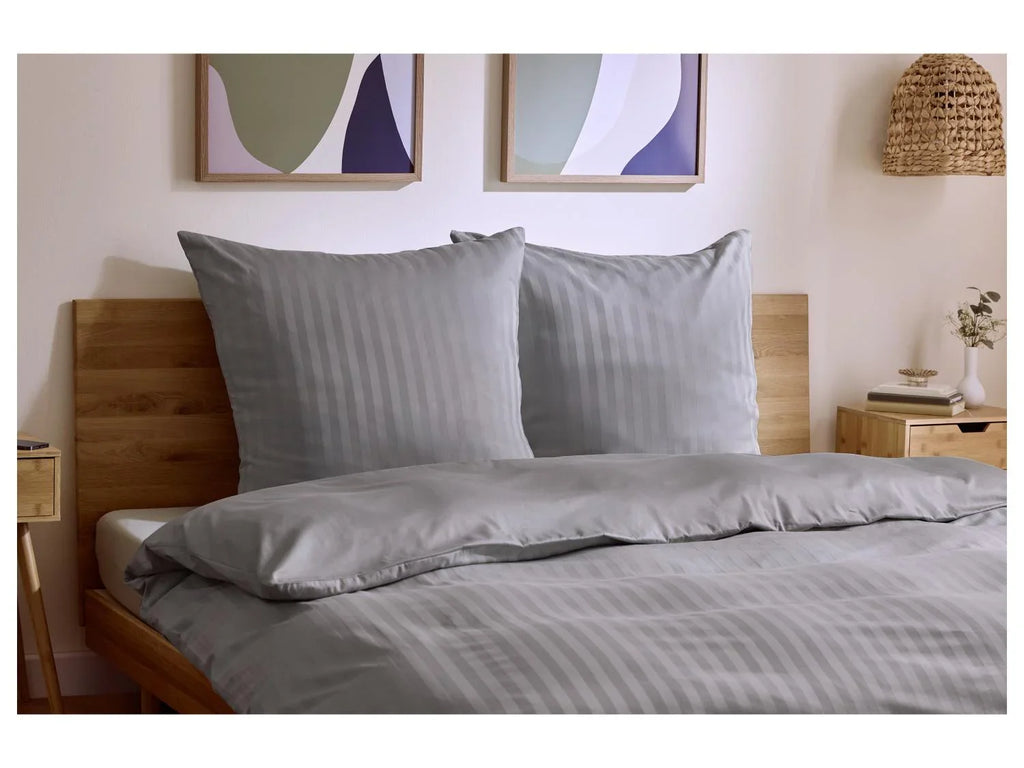 LIVARNO Drap-housse satin de coton et bambou mlangs, 180 - 200 x 200 cm