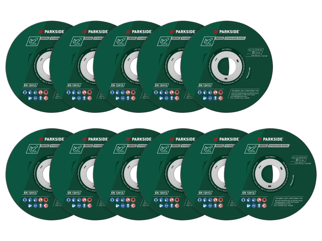 PARKSIDE Set de disques,  115 mm
