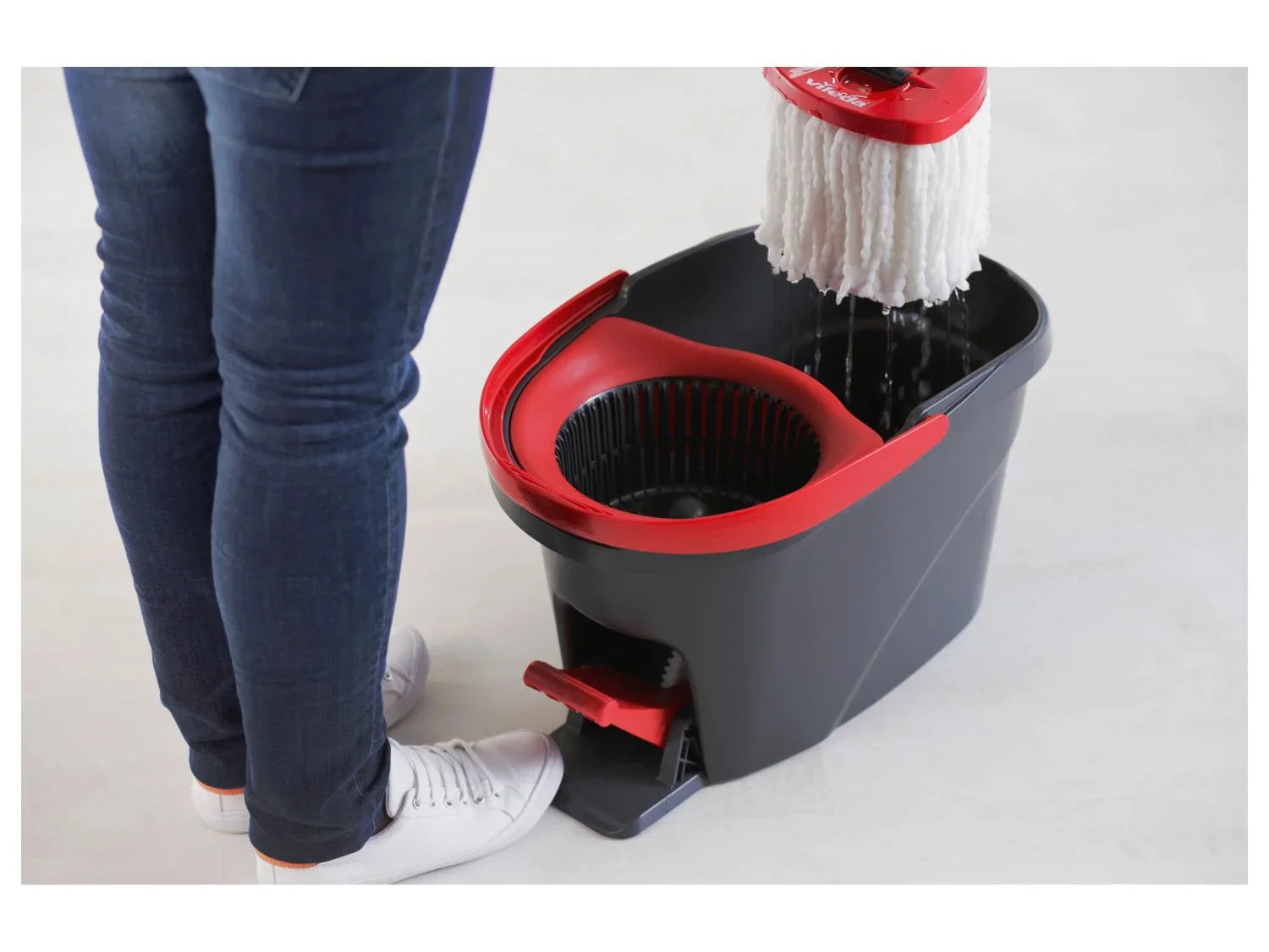 Vileda Serpillre et sceau-essoreur Easy Wring & Clean
