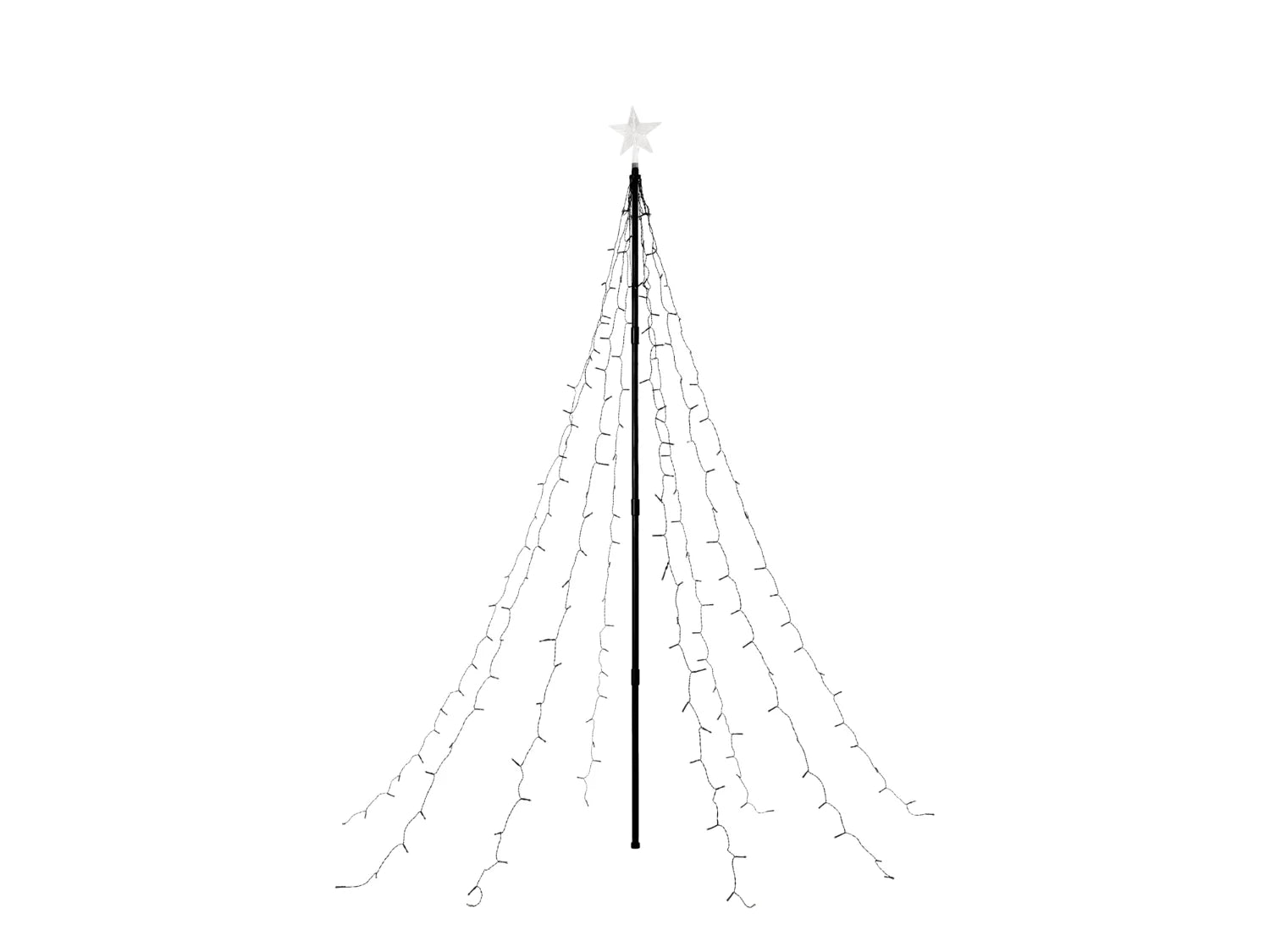 LIVARNO home Guirlande lumineuse LED effet sapin de Nol