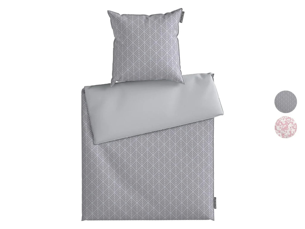 Michalsky Parure de lit rversible en satin, 140 x 200 cm