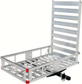 2025 80779 Aluminum Hitch Mount Cargo Carrier with 47′′ Long Ramp, 1 Pack