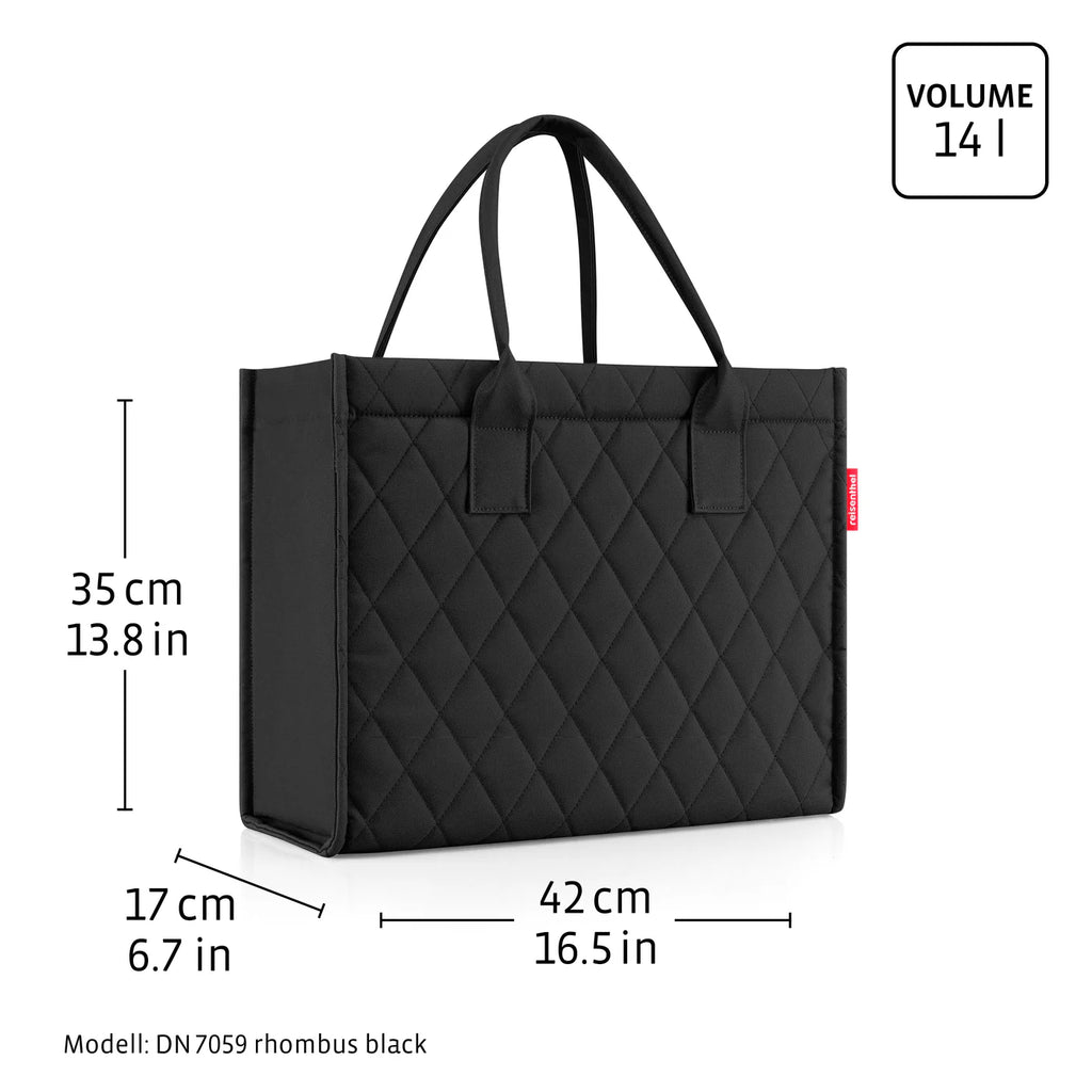 Daily Shopper Raffia Black
