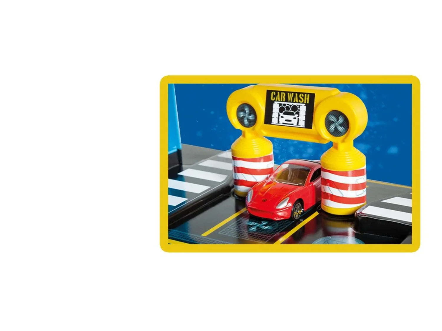 Molto Garage  tages avec tapis de jeu