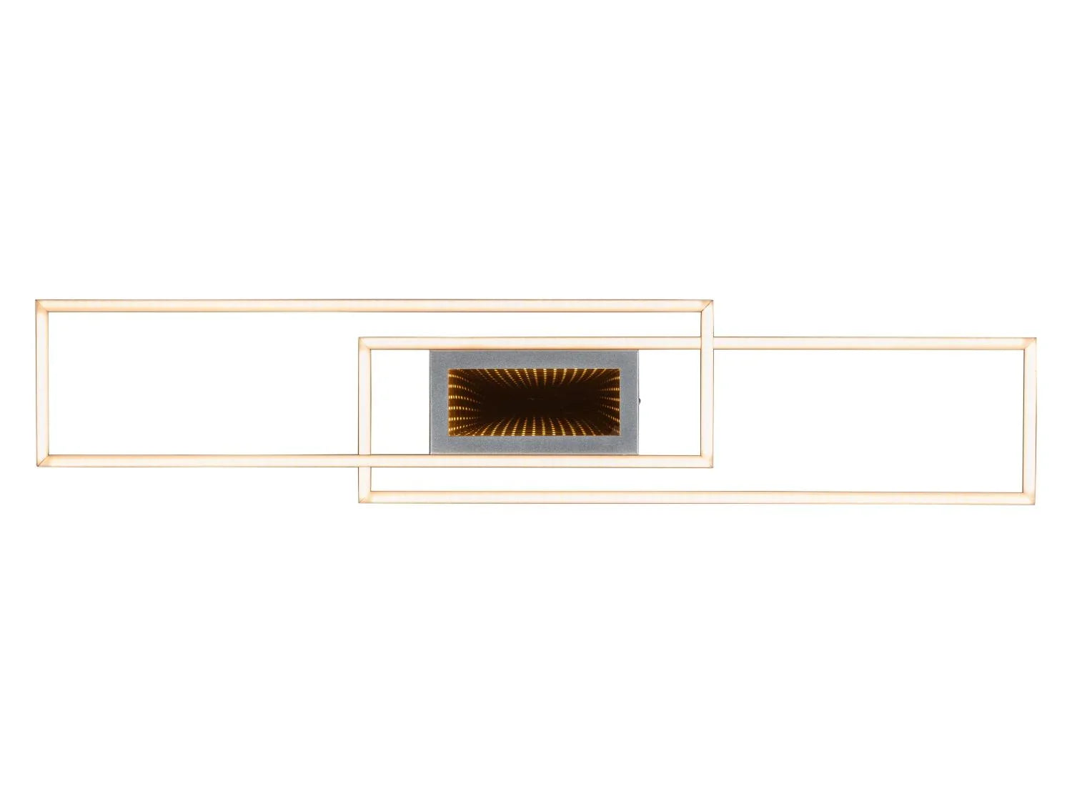 LIVARNO home Plafonnier LED Miroir Infini
