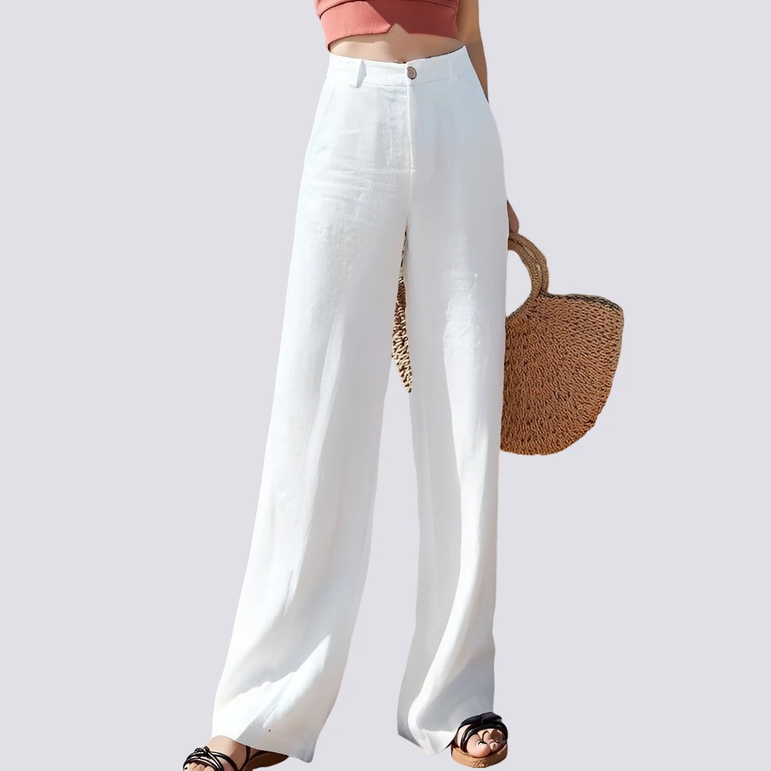 Nellie - Pantalon Ample Confortable