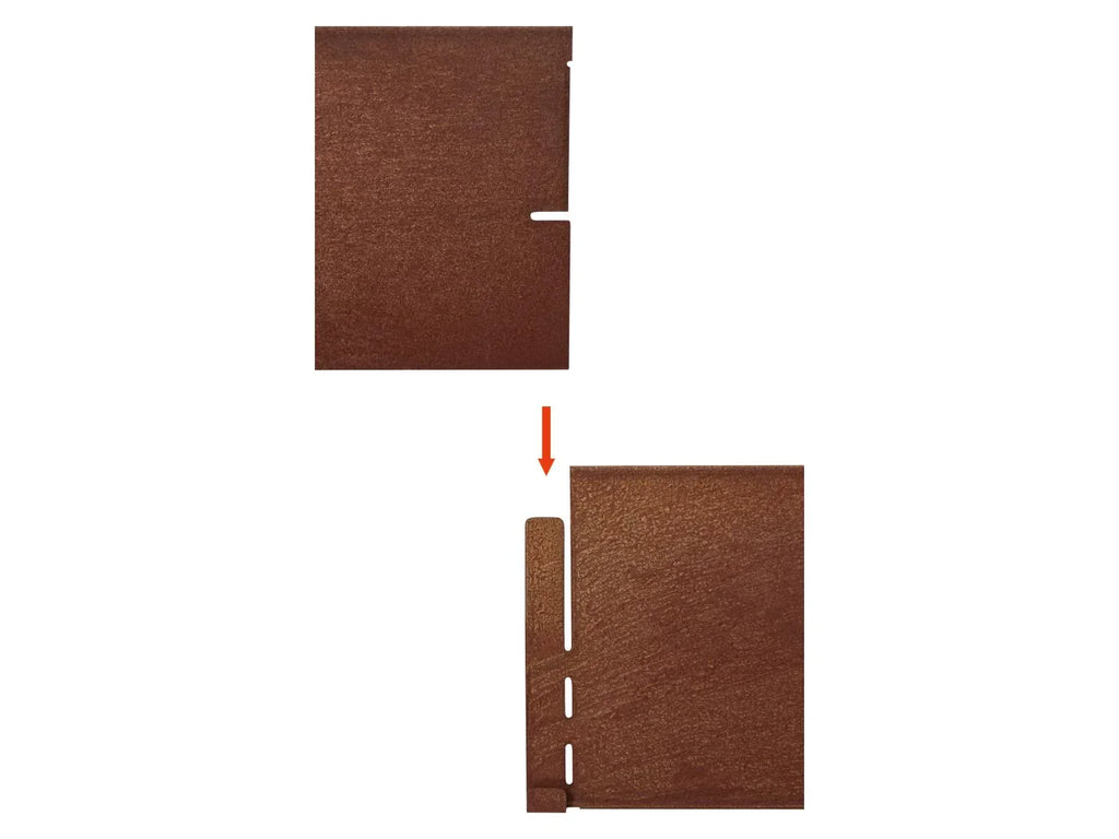 PARKSIDE Lot de 4 bordures de jardin, 100 x 13 cm