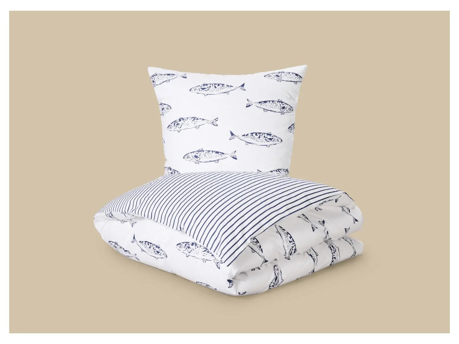 LIVARNO Parure de lit en coton mlang, 140 x 200 cm