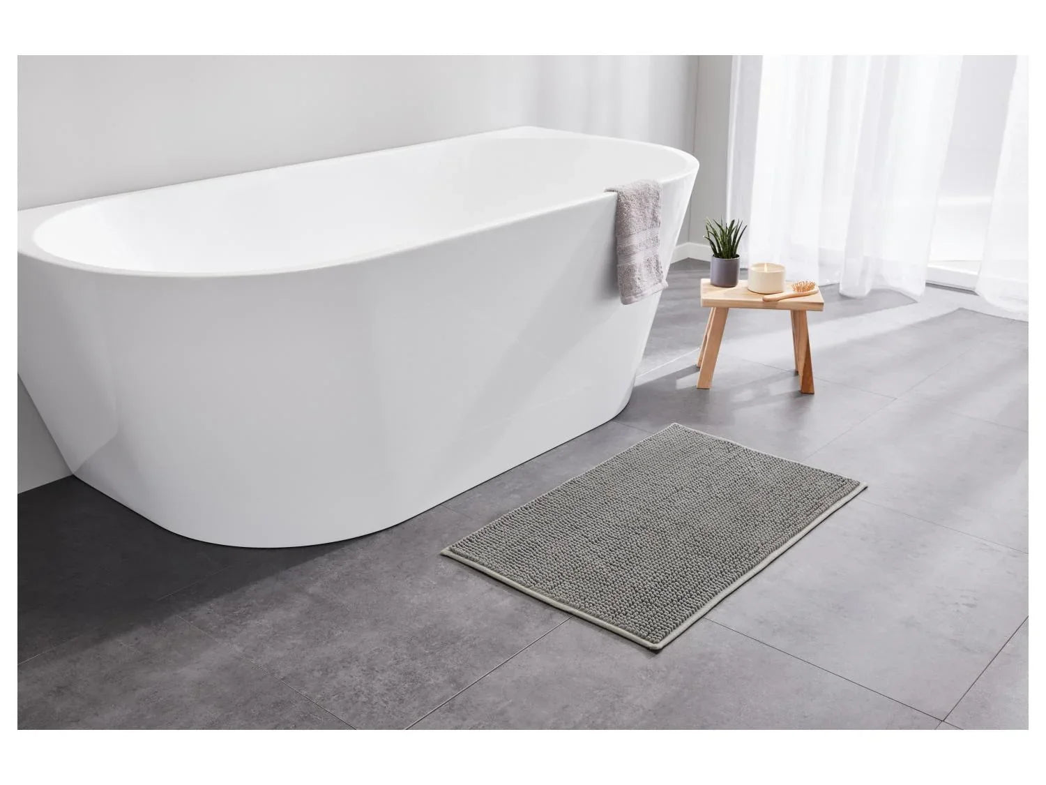 LIVARNO home Tapis de bain, 50 x 80 cm