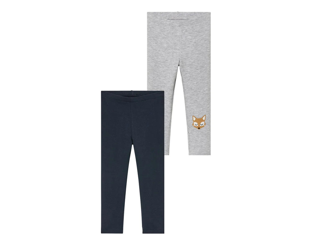 lupilu Lot de 2 leggings thermiques petite fille