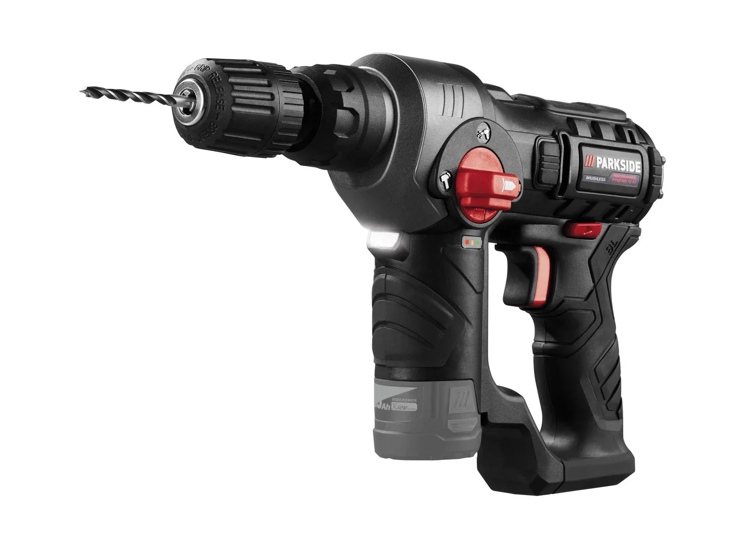 PARKSIDE PERFORMANCE Marteau perforateur sans fil PBHAP 12 A, 12 V