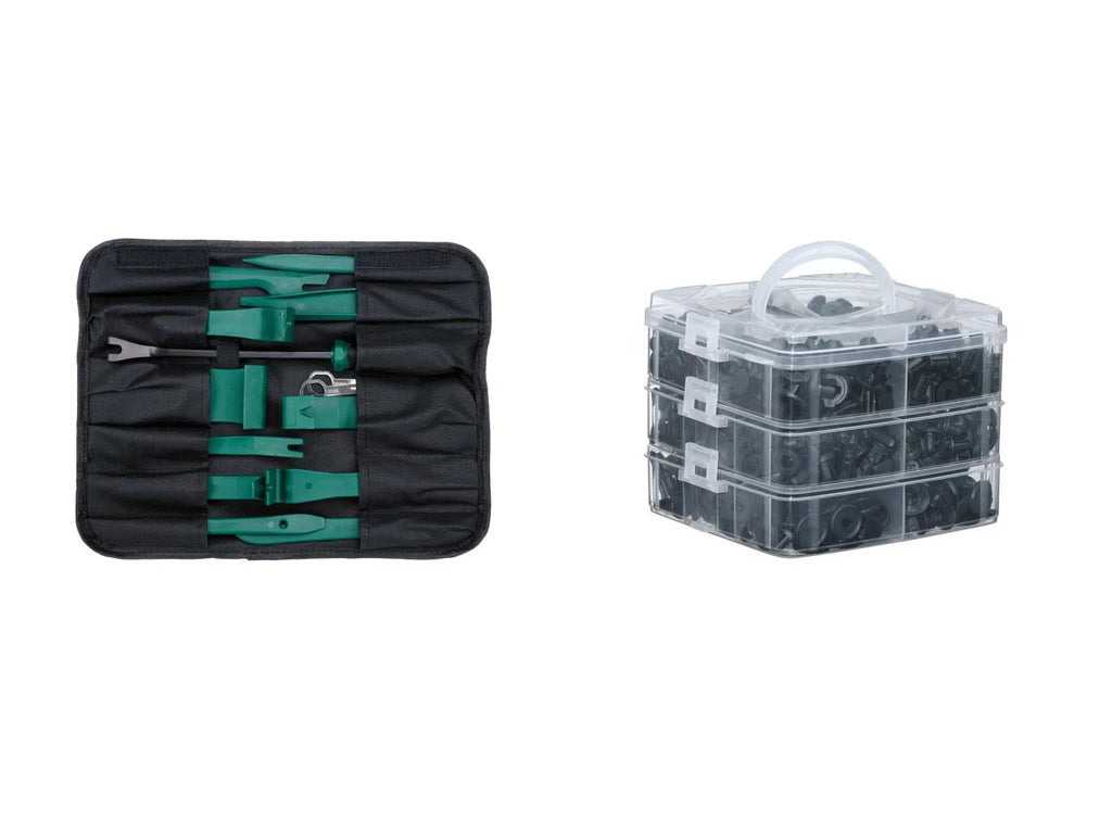 PARKSIDE Set doutils de dmontage automobile ou Clips de fixation et serre-cbles