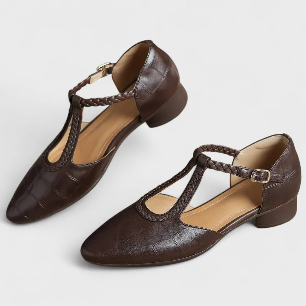 Elena - Chaussures orthopédiques en cuir