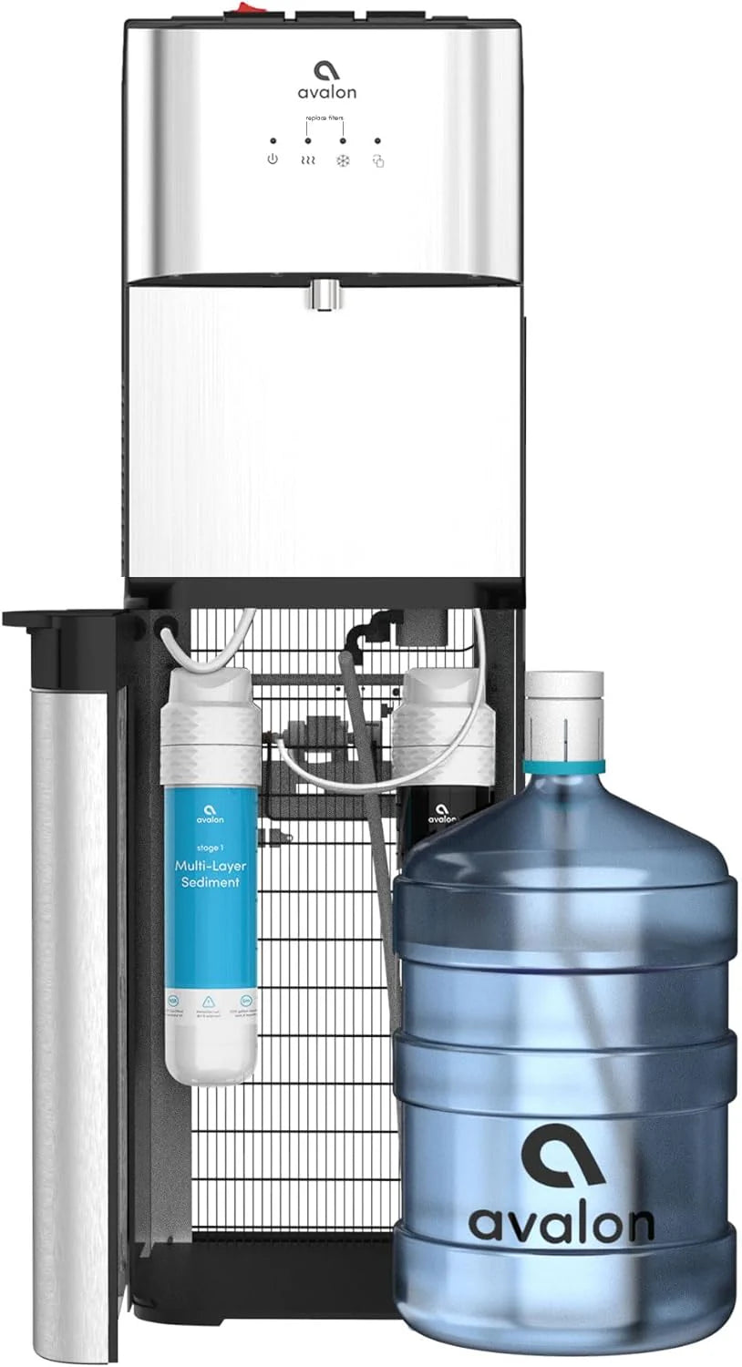 Avalon A3F Bottom Loading Water Cooler Dispenser with BioGuard 3 Temperature Settings