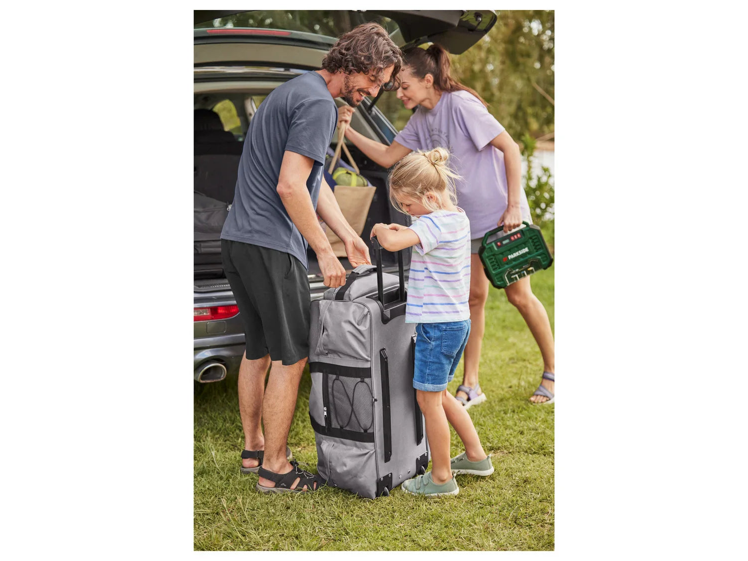 PARKSIDE Compresseur numrique portatif PMK 150 A1, 12 V ou 230 V