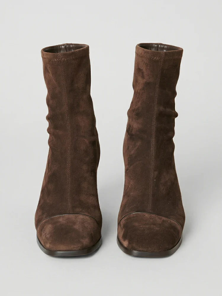 Bottes à talons élégantes